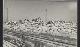 Postojowe. Budynek administracyjny. 10 sierpnia 1945 r.